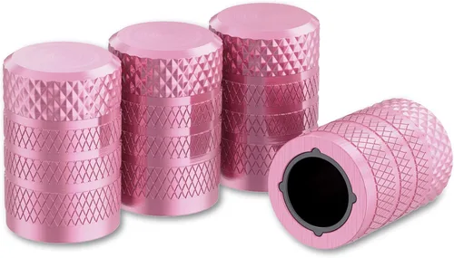 Vista 12 de Tapas de válvula de neumático, 4 unidadess/paquete, de aluminio anodizado tapa de válvula de neumático, resistente a la corrosión, cubiertas