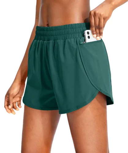 Vista 10 de Soothfeel Pantalones cortos deportivos para mujer de 3"/5" para Negro