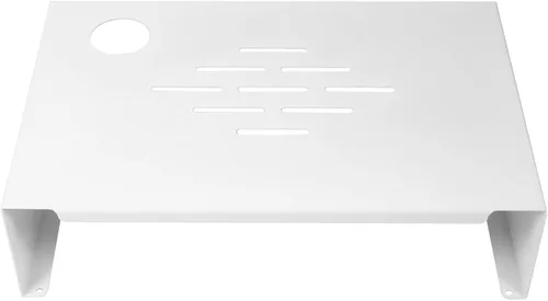 Vista 6 de jojofuny Ergonomic Monitor Stand Riser Desk Bracket with Non-skid Feet for Laptops Printers Up to Smooth Platform Laptop Stand for Comfortable