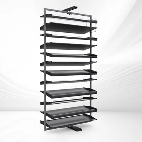 Vista 14 de 360-Degree Rotating Shoe Organizer - Space-Saving Hidden Shoe Cabinet for Entryway, Stylish Living Room & Hallway Storage Solution