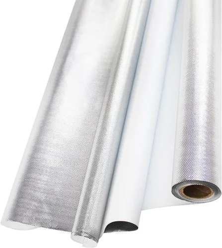 Vista 5 de (R) Rollo de película Mylar altamente reflectante de 6 mil rollo de película de diamante para sala de crecimiento, 4 x 50 pies