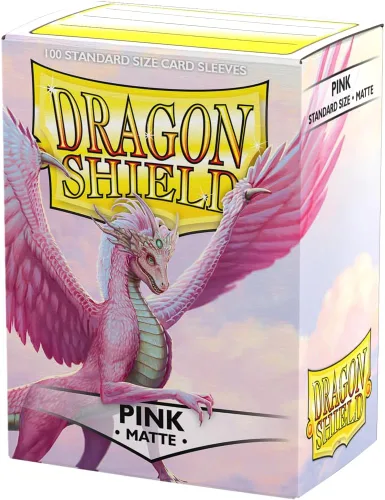 Vista 10 de Dragon Shield Fundas para cartas mate de tamaño estándar 100 CT - Fundas TCG lisas y resistentes - Compatible con Pokémon, carne y sangre, una