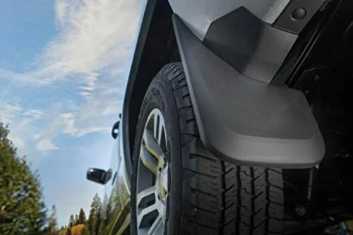 Vista 5 de Husky Liners - Guardabarros delanteros Toyota Tacoma 2016-2023 con guardabarros OEM - Negro, 2 piezas 56941