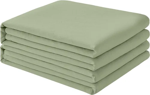 Vista 16 de FreshCulture Juego de 2 sábanas lisas de tamaño individual – Sábanas de cama de calidad hotelera – Microfibra cepillada – Ultra suave y transpirable