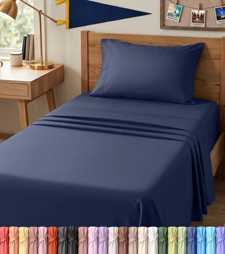 Vista 66 de Utopia Bedding - Juego de sábanas de microfibra cepillada, resistente al encogimiento y a la decoloración, de fácil cuidado, 3 piezas, tamaño Beige