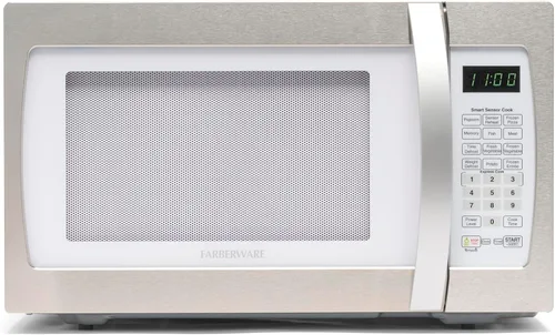 Vista 17 de Farberware - Horno microondas de encimera de 1.1 pies cúbicos – Potencia de 1000 vatios, configuraciones de cocción automática, descongelación