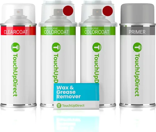 Vista 28 de TouchUpDirect GNR/WA144H Auburn Matte Compatible con GMC Exact Match - Aerosol de pintura de retoque - Kit esencial