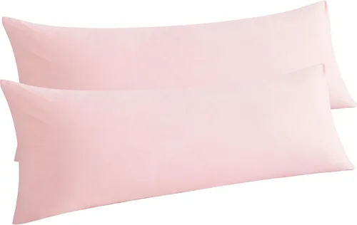 Vista 29 de NTBAY Juego de 2 fundas de almohada estándar, paquete de 2 fundas de almohada de microfibra cepillada de 20x26, suaves, resistentes a las arrugas, a