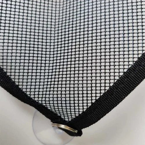 Vista 3 de Hamaca de lagarto dragón barbudo, 2 piezas, hamaca de reptil de malla transpirable, adecuada para iguanas, ánoles, geckos, serpientes, camaleón Negro