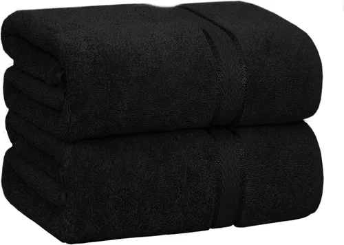 Cotton Craft colección juego de 2 piezas ultra suaves, tamaño grande, 100% algodón, toalla de baño