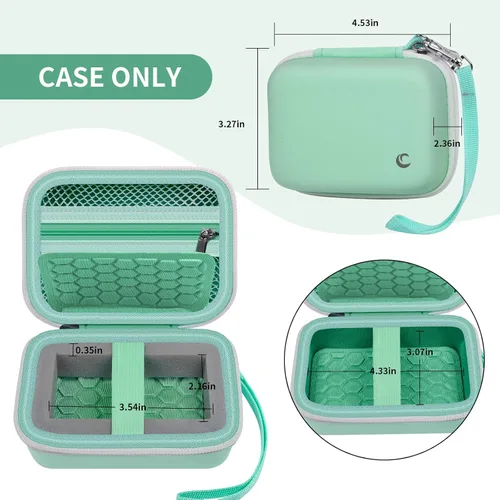 Vista 5 de Comecase Funda protectora y de transporte para cámara digital, para CAMKORY/para Kodak Pixpro/para Canon PowerShot ELPH 180/190/para cámaras Sony