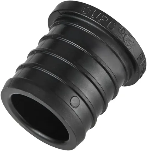 Vista 16 de Paquete de 5 accesorios de latón de crimpado EFIELD Pex de 1 pulgada (tapón), ASTM F1807, ANSI/NSF-61 (PEX1807329)