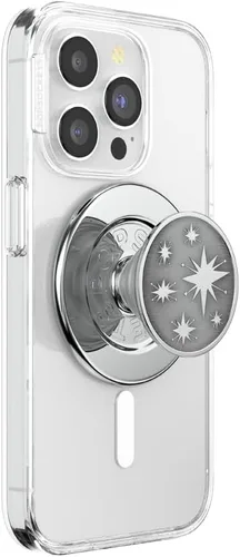 Vista 18 de PopSockets - Agarre para teléfono con soporte expandible, agarre adhesivo, purpurina PopGrip - Star Fire