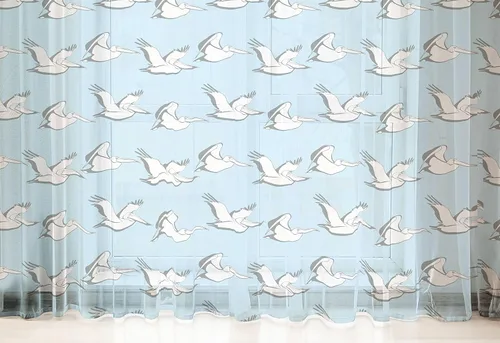 Vista 31 de Lunarable Science Tulle Curtains with Rod Pocket, Hand Drawn Chemistry Theme Doodle Experiment Design Arrangement, Sheer Drape for Wedding Party 2
