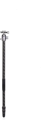 Vista 7 de Kit de trípode de fibra de carbono Benro Rhino1 Series, trípode de viaje ligero de 4 secciones con cabeza de bola VX20, doble paneo, placa