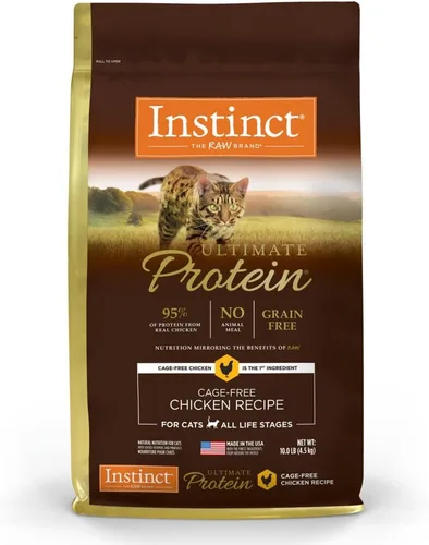 Vista 12 de Instinct Ultimate Protein - Receta de pollo sin granos, comida seca natural para gatos, bolsa de 4 libras