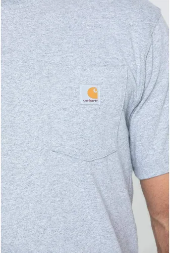Vista 5 de Carhartt Camisa de manga corta, con bolsillo, de ajuste holgado, para hombre