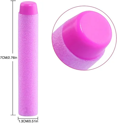 Vista 5 de Paquete de recambio de dardos compatible con pistolas Nerf Rebelle N-Strike, munición de balas para Nerf N-Strike Elite 2.0 Series