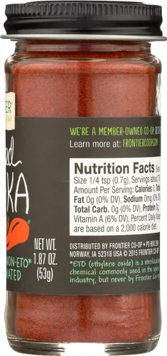 Vista 6 de Frontier Botella molida ahumada, pimentón, 1.87 onzas