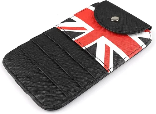 Vista 2 de Bolsa organizadora para gafas de sol con visera para tarjetas de sol, para tarjetas de crédito, tarjetas de crédito, etc.