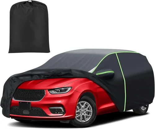 Vista 44 de Mixsuper Liner Funda para coche para BMW X3 2003-2026, 7 capas, funda impermeable para coche, accesorios para X3 con puerta con cremallera, tiras