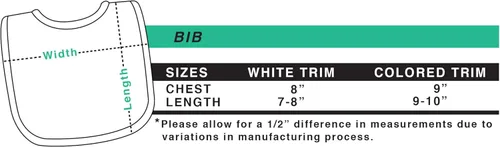 Vista 2 de inktastic Babero para bebé de regalo de recuerdo de vacaciones de Bahamas