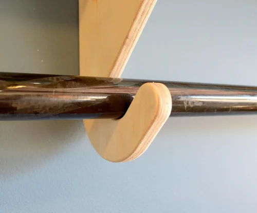 Vista 5 de The Harbor SUP Paddle Board Estante de almacenamiento de pared