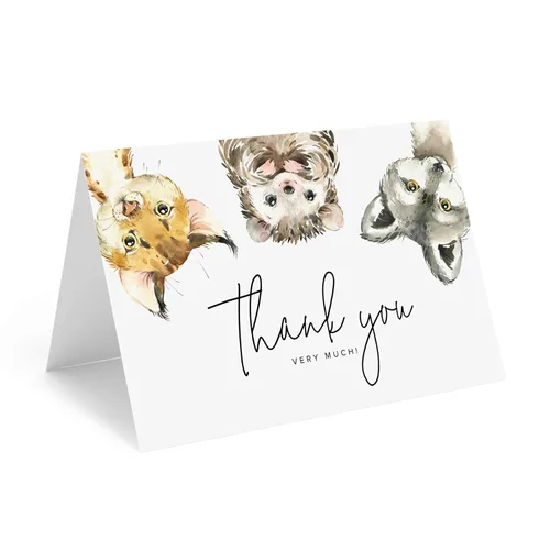 Vista 8 de Bliss Collections Tarjetas de agradecimiento con sobres, tarjetas de agradecimiento para todas las ocasiones para bodas, despedidas de soltera, baby