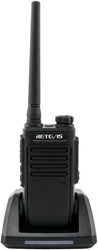 Vista 12 de Retevis RT47 IP67 - Radio de 2 vías impermeable IP67, radio bidireccional resistente con micrófono, totalmente a prueba de polvo, resistente al Negro
