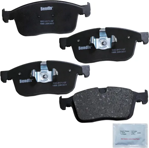 Vista 26 de Pastillas de Freno Delanteras Cerámicas Bendix Priority1 CFC430A para Modelos Selectos INFINITI G35, I30, Nissan 350Z, Altima, Juke, Maxima, Sentra