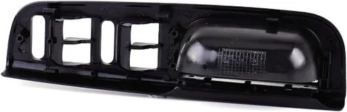 Vista 8 de Bisel del interruptor de ventana del lado del conductor, puerta delantera izquierda compatible con Volkswagen Passat B5 Jetta Golf Bora Mk4 Skoda Oe