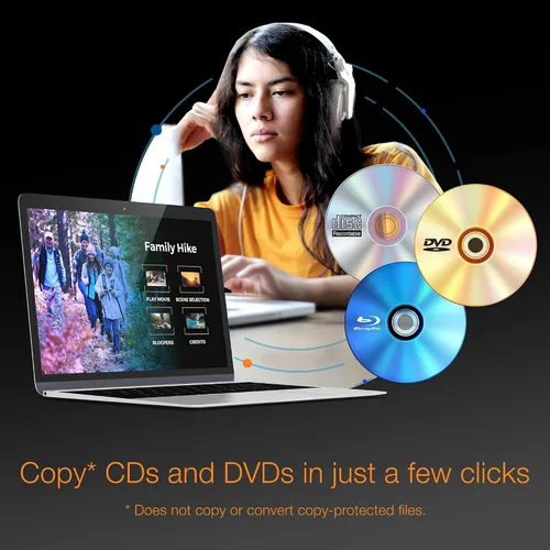 Vista 4 de Roxio Toast 20 Pro CD, DVD & Blu-ray Burner for Mac Digital Media Management & Creativity Software Suite [Mac Disc]