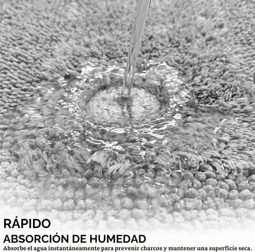 Vista 9 de THE BEER VALLEY Juego de 2 alfombras de baño reversibles de 21 x 32/17 x 24