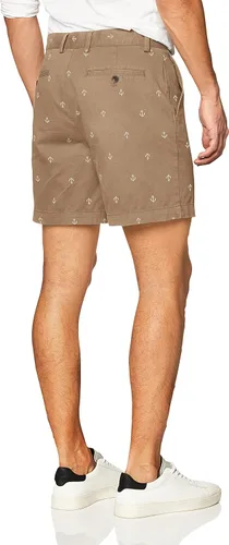 Vista 2 de Tienda Essentials - Pantalones cortos chinos de corte clásico 7 pulgadas para hombre