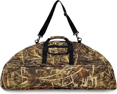 Vista 10 de Funda para Arco Compuesto TaktZeit Funda para Arco Suave para Caza de 36"/44" de Largo con Correa de Hombro Ajustable y Correa para Mochila