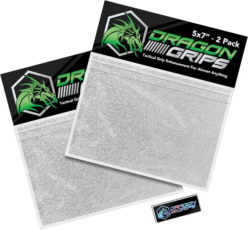 Vista 8 de Dragon Grips Cinta de agarre de goma multiusos de 5 x 7 pulgadas, color Negro