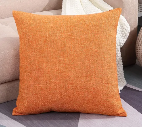 Vista 10 de TangDepot Funda de cojín de lino sintético con forro pesado, funda de almohada, fundas de almohada decorativas, para interiores y exteriores, funda