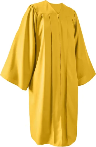 Vista 17 de Bata de coro para iglesia, adulto, mate, bautizo, pastor o vestido Bata de coro mate unisex para adultos diseñada para graduaciones de servicios