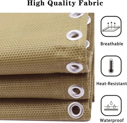 Vista 3 de Ostlttyn Juego de 2 piezas de tela de repuesto para sillas Zero Gravity, paño de reparación de 17 pulgadas con cuerda elástica de repuesto