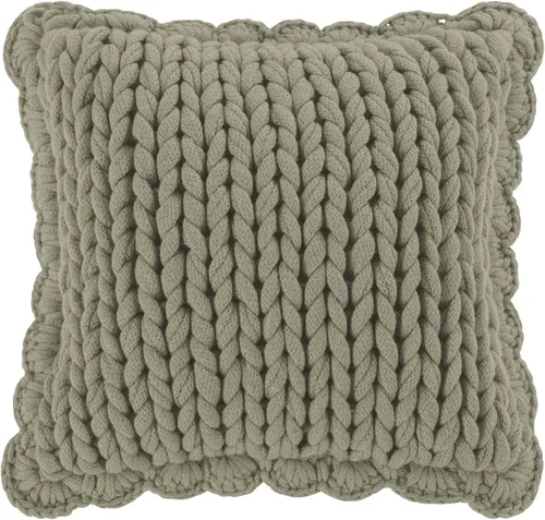 Vista 6 de Donna Sharp Almohada decorativa con diseño de viaje en canoa (gris) y cierre de cremallera fácil de quitar, almohadas cuadradas para sofá, camas