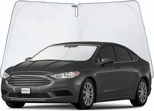 Vista 59 de CLIM ART Parasol para parabrisas para BMW X3 2018-2024, parasol plegable de ajuste personalizado, protector solar del vehículo, cubierta