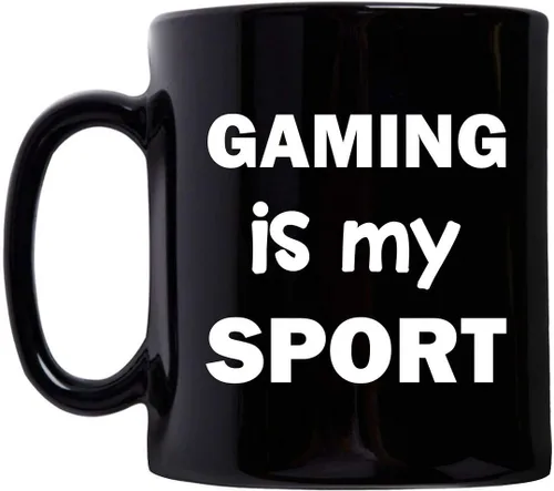 Funny Gifts for Game Developer Designer Mug Coffee Tea Cup Black Ceramic 11oz - Video Gaming Design Dev Team Development Cute Gag Idea - Gaming is