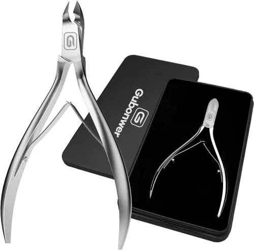 Vista 14 de Cortacutículas de 3/4 de pulgada, cortadores de cutículas extremadamente afilados, tijeras de acero inoxidable, cortador, removedor, herramienta