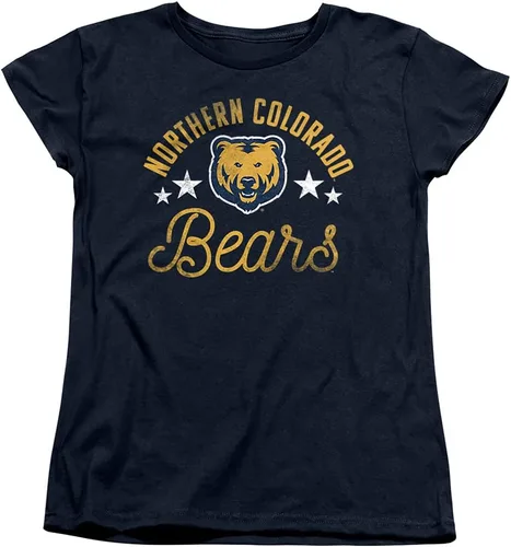 Vista 159 de LOGOVISION Colección oficial de camisetas para mujer con diseño de mascota universitaria Grizzlies del estado de Adams