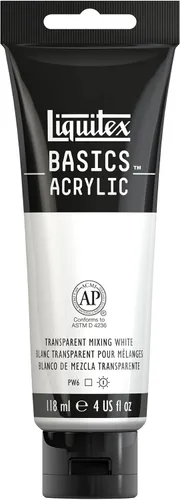 Vista 109 de Liquitex BASICS Pintura Acrílica, Tubo de 250ml (8.5 oz), Azul Ftalocianina