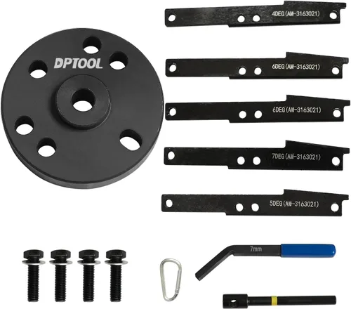 Vista 2 de Kit de herramientas de sincronización de levas 3163021 Compatible con motor Cummins ISX X15 4/5/ 6/7 Grado de cuña 7MM Herramienta de ajuste