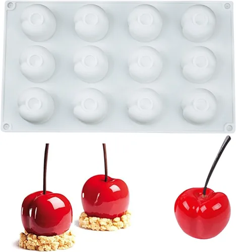 Vista 17 de OCPO KITCHEN Moldes de Silicona con Forma de Plátano 3D para Hornear Pasteles de Mousse, Molde de Horneado de Silicona 3D para Dulces, Pastelería