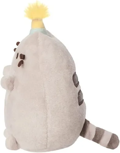 Vista 3 de Aurora, 61518, Party Pusheen pequeño, peluche ecológico, color gris