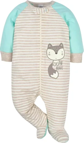 Vista 5 de Gerber baby-boys 4 Pack Sleep 'N Play Footie