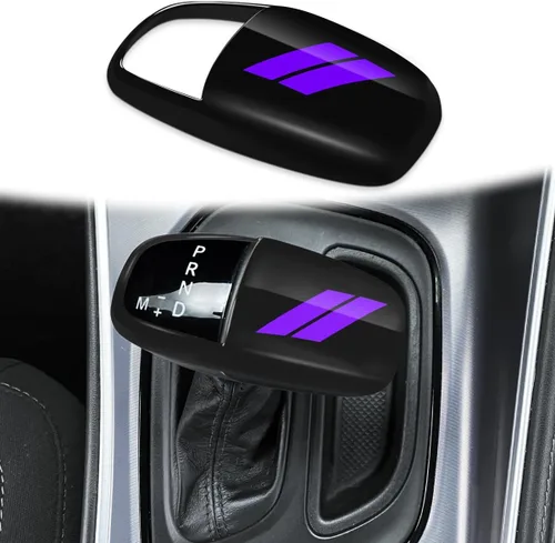 Vista 11 de auovo Perilla de palanca de cambios para accesorios Charger Challenger 2015-2023 / Durango 2016-2024, cubierta de palanca de cambios de decoración